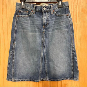 VINTAGE - GAP Denim Skirt Size 6